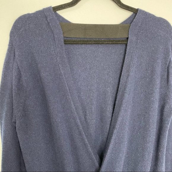 Sandro Wool Cashmere Crossover Back Anita Sweater - Picture 7 of 11